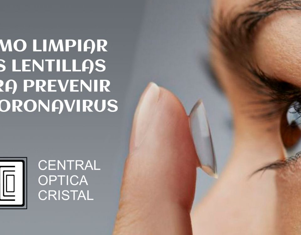 Limpieza lentillas coronavirus
